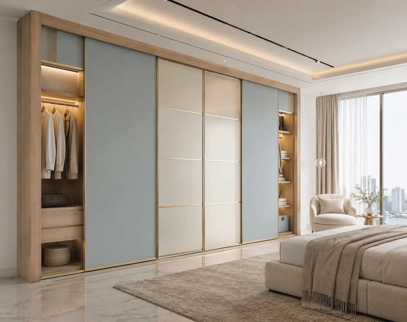 Sliding wardrobe — Wardrobes & Storage by Reedify Modulars