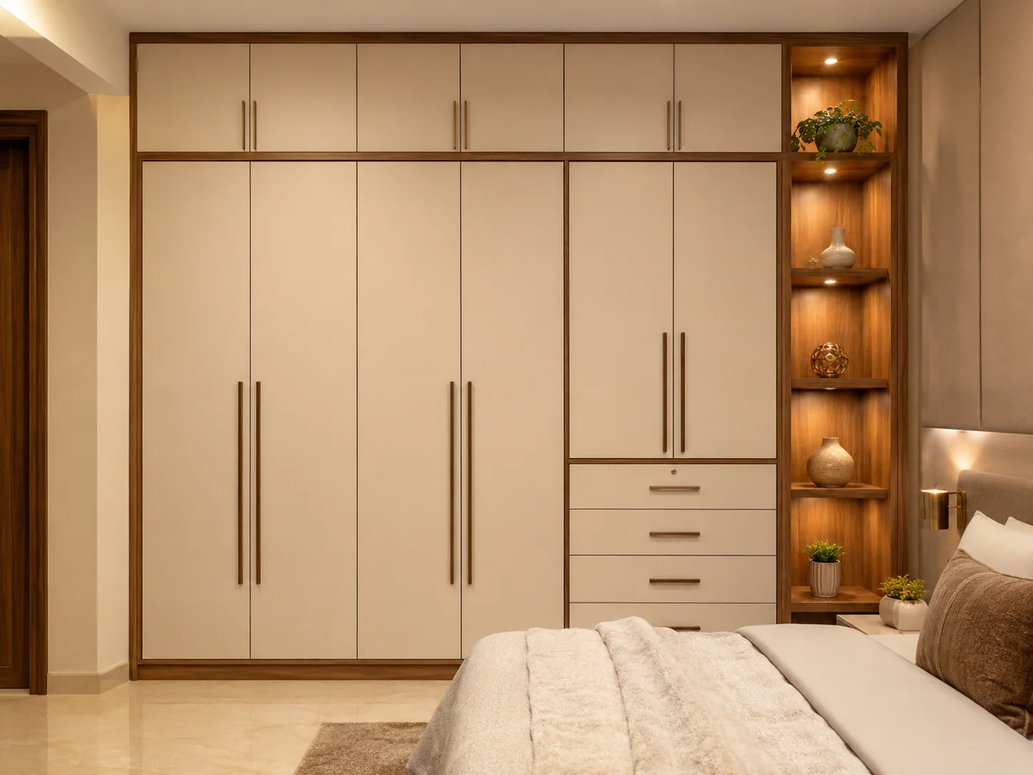 Bedroom Almirah by Reedify Modulars Rohtak