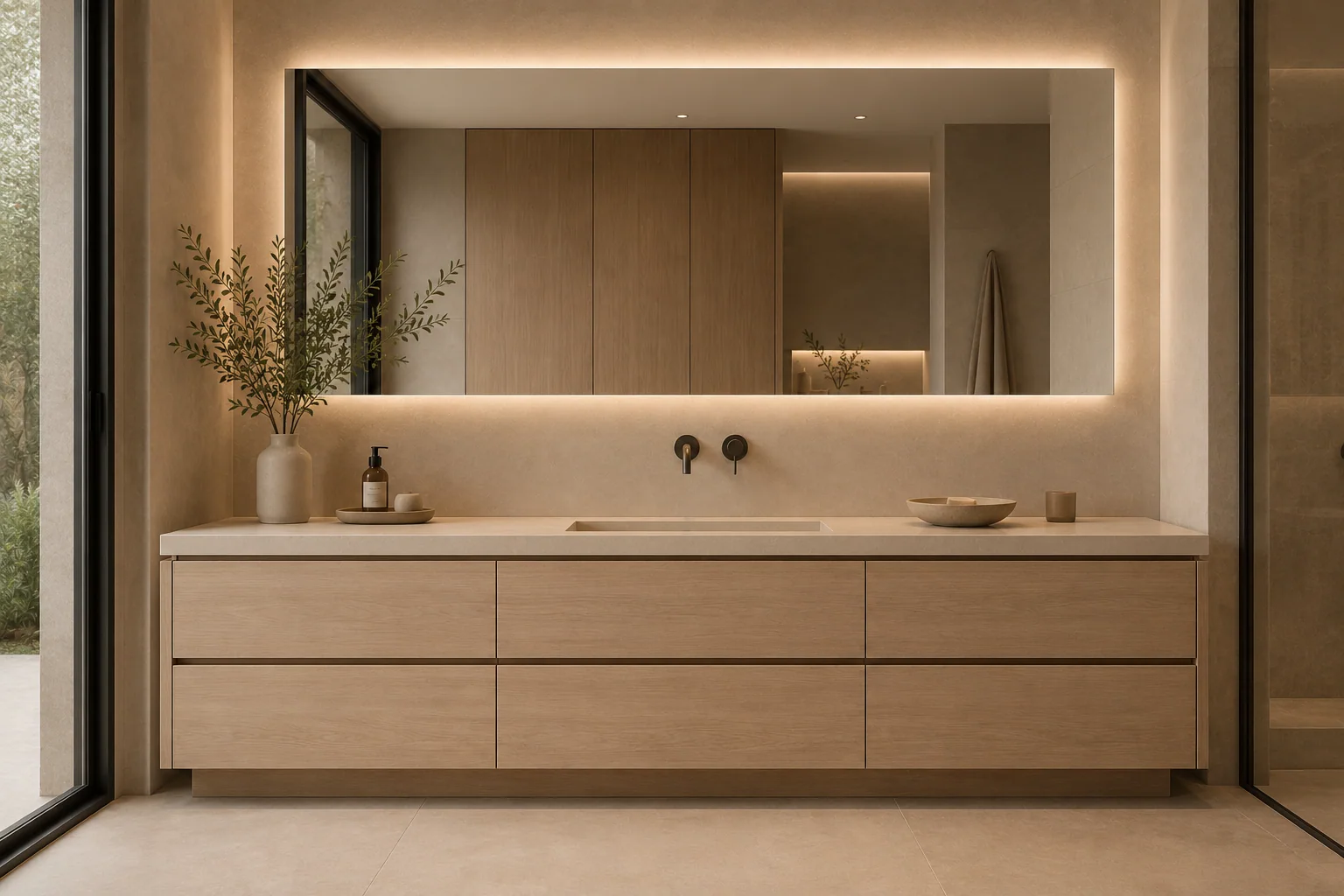 Freestanding Bathroom Vanity by Reedify Modulars Rohtak