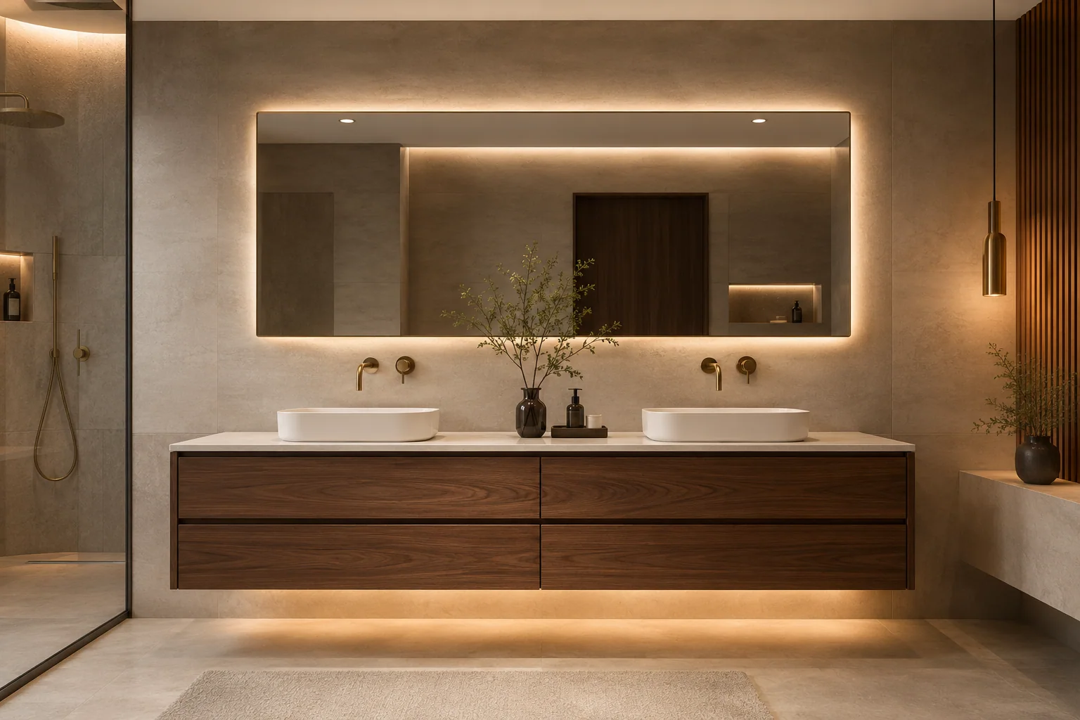Luxury Bathroom Vanity by Reedify Modulars Rohtak