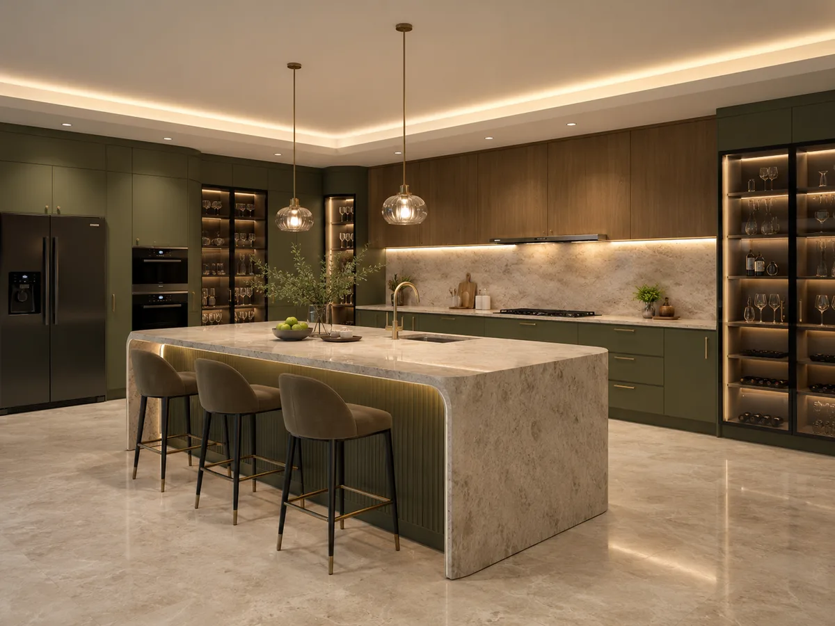 Island Modular Kitchen Rohtak