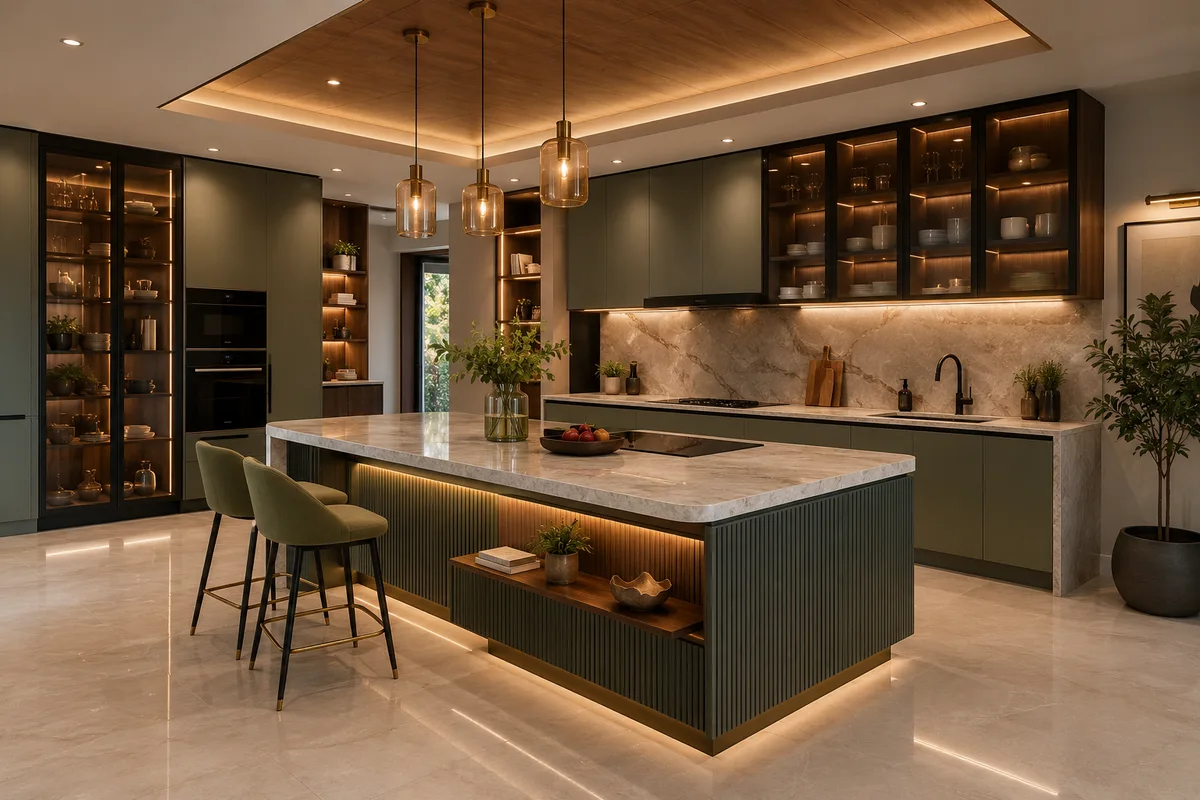 Island Modular Kitchen Rohtak