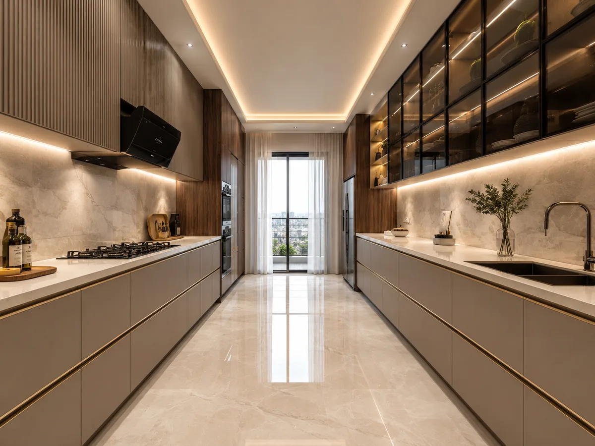 Parallel Modular Kitchen Rohtak