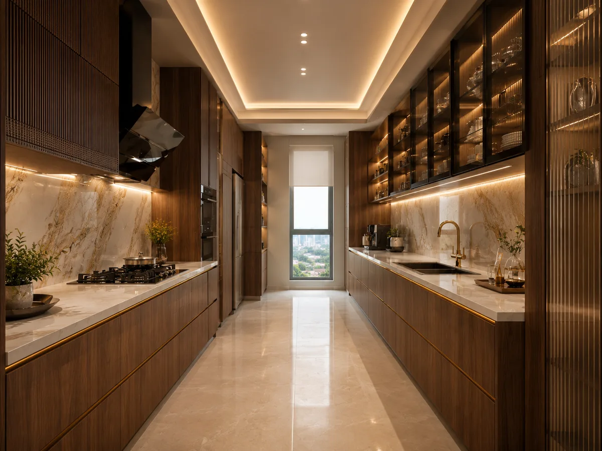 Parallel Modular Kitchen Rohtak