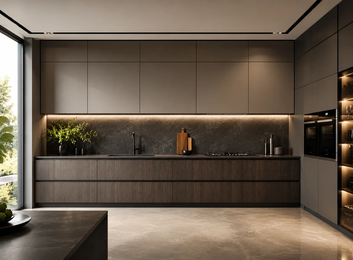 Straight Modular Kitchen Rohtak
