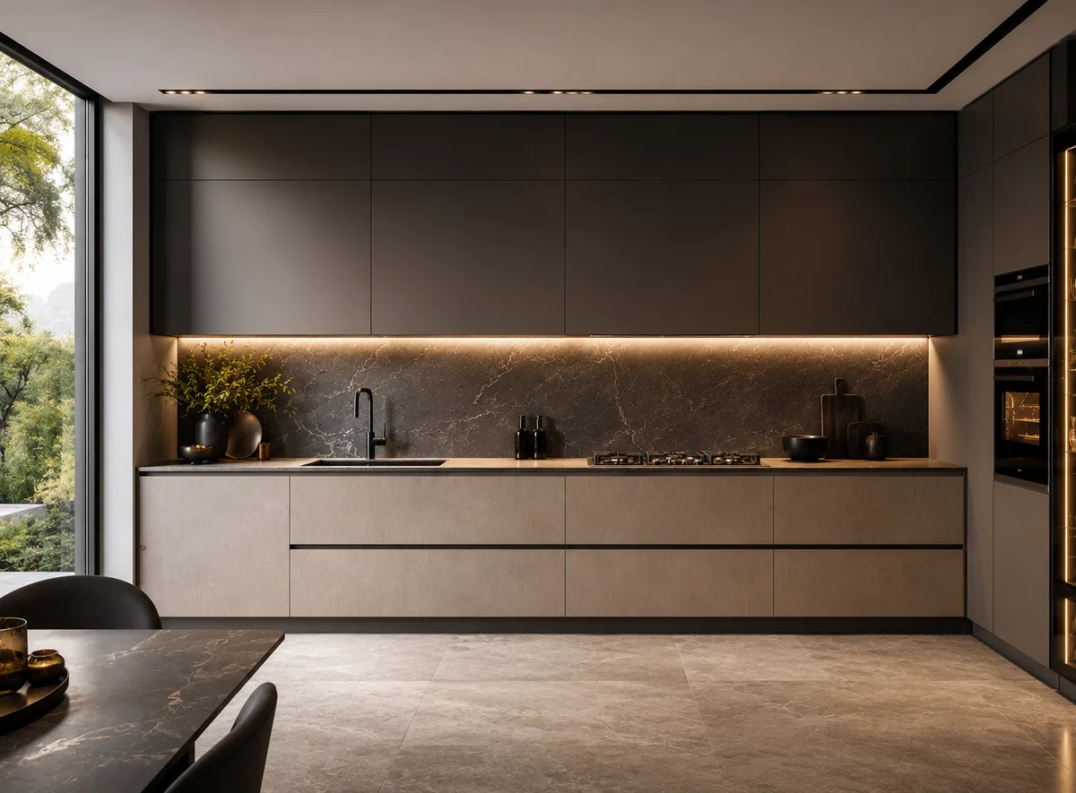 Straight Modular Kitchen Rohtak