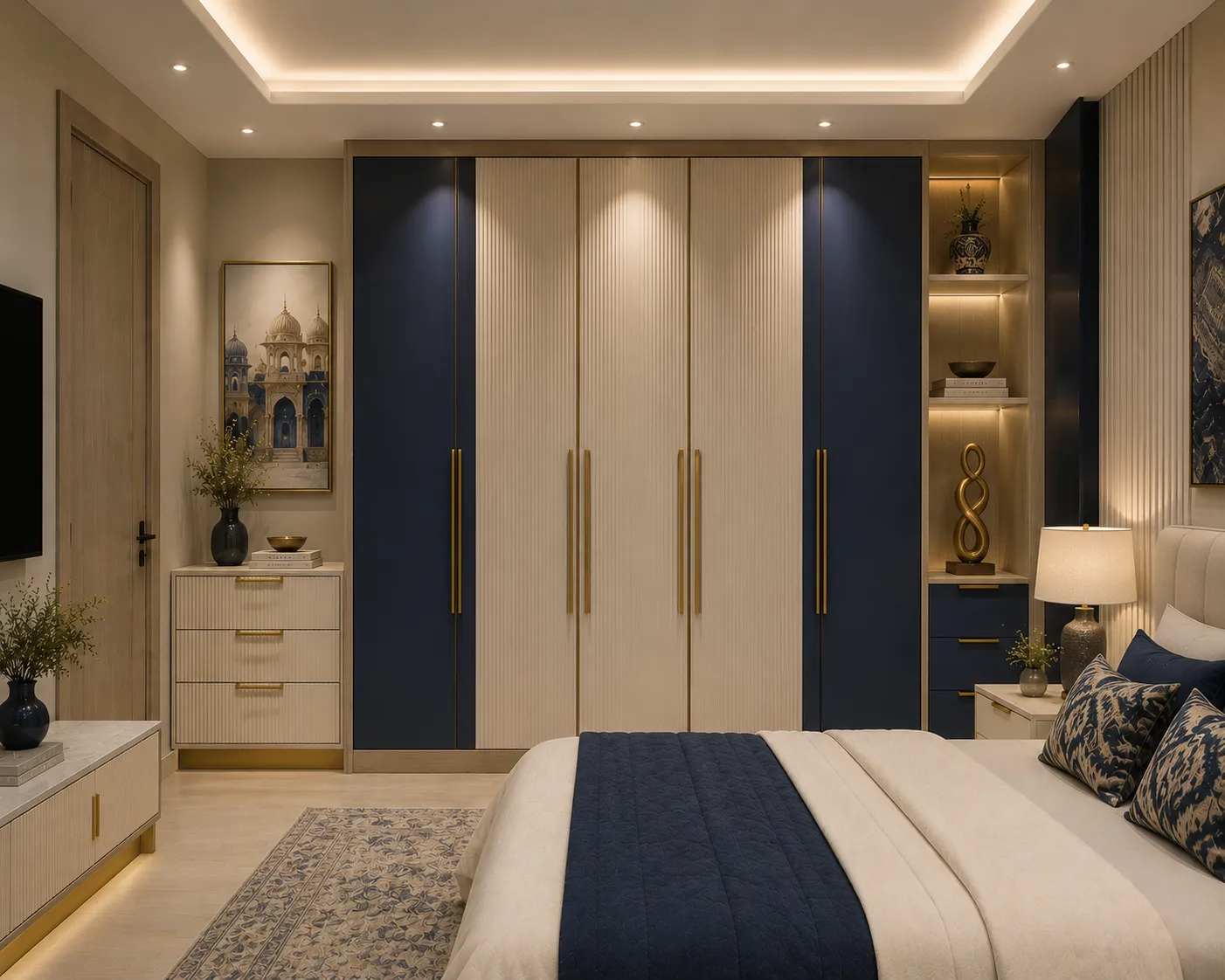 Master Bedroom Wardrobe Rohtak