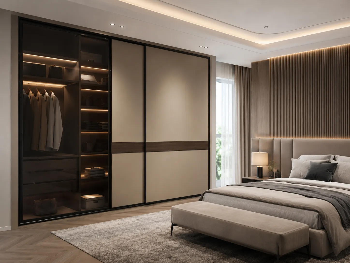 Master Bedroom Wardrobe Rohtak