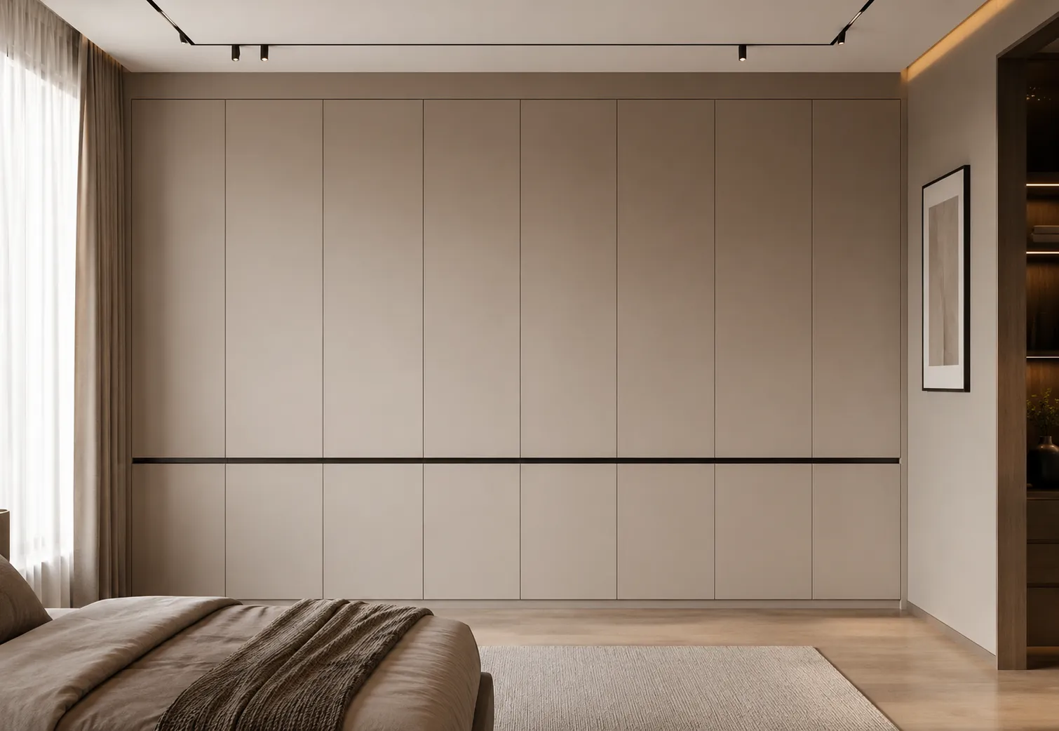 Master Bedroom Wardrobe Rohtak