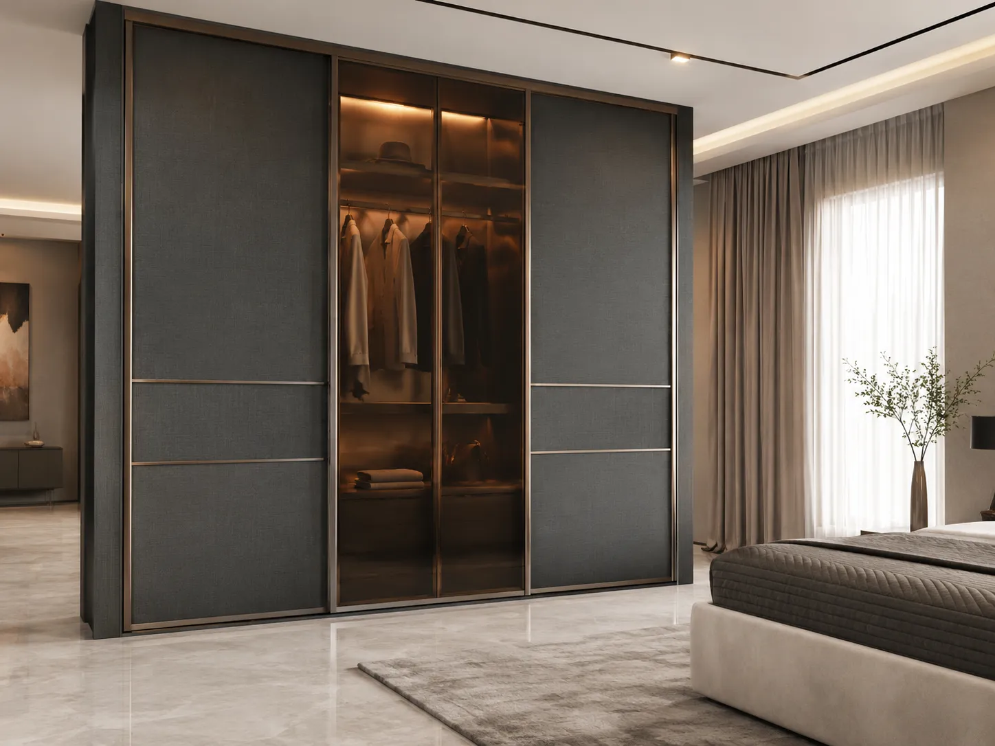 Master Bedroom Wardrobe Rohtak