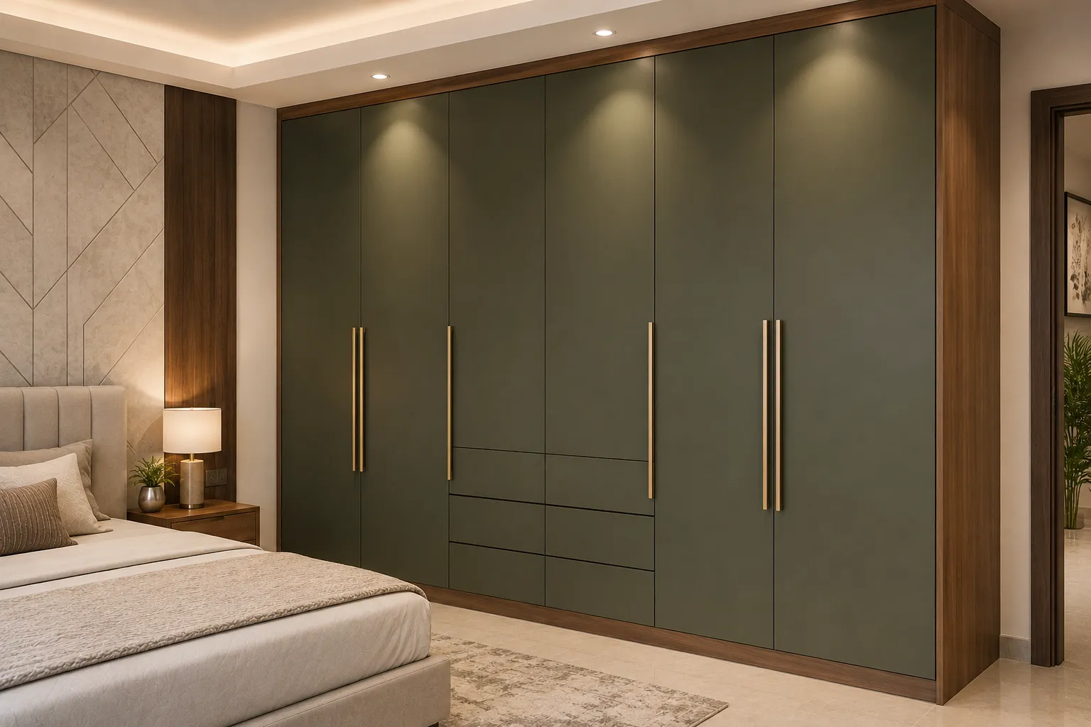 Master Bedroom Wardrobe Rohtak