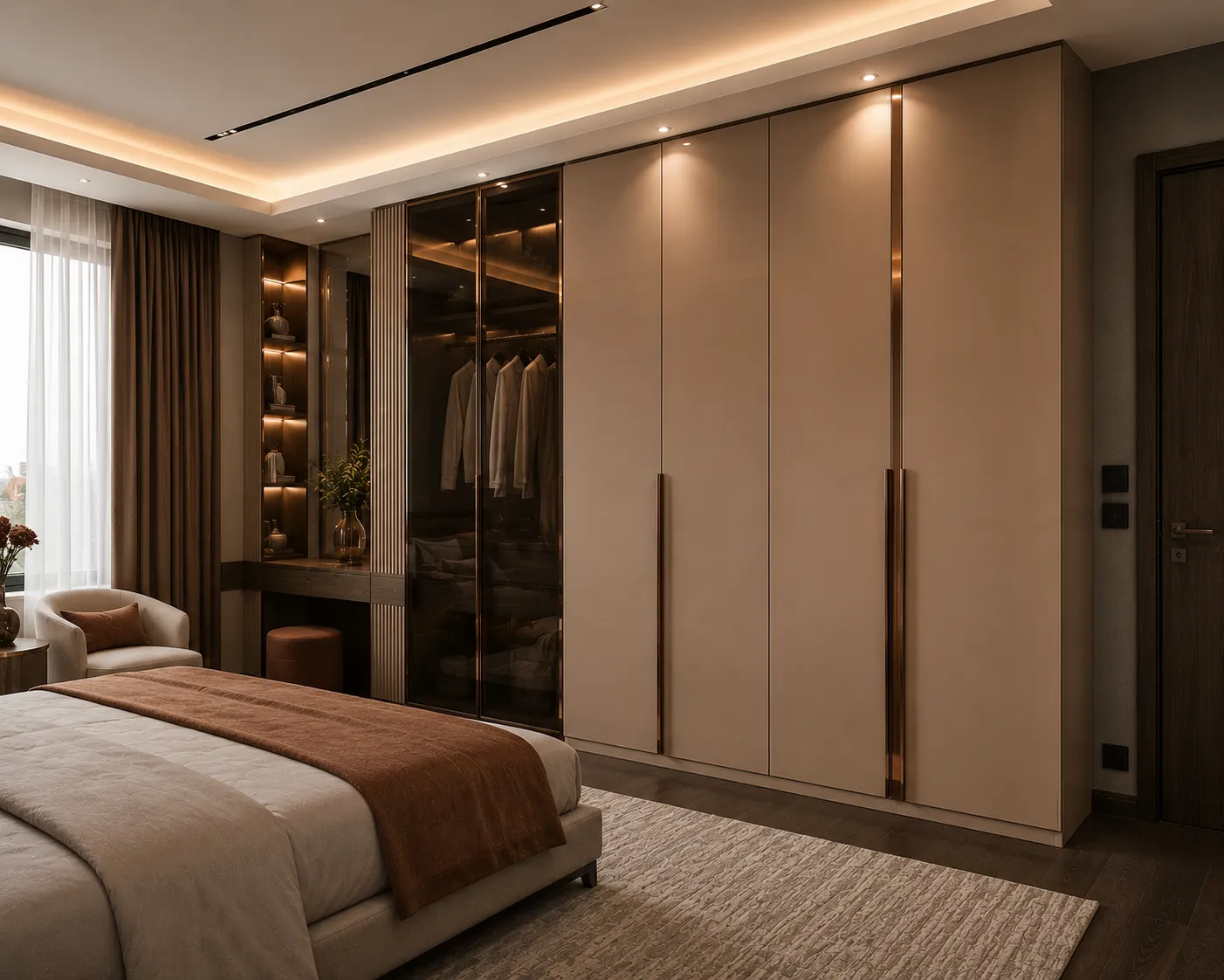Master Bedroom Wardrobe Rohtak
