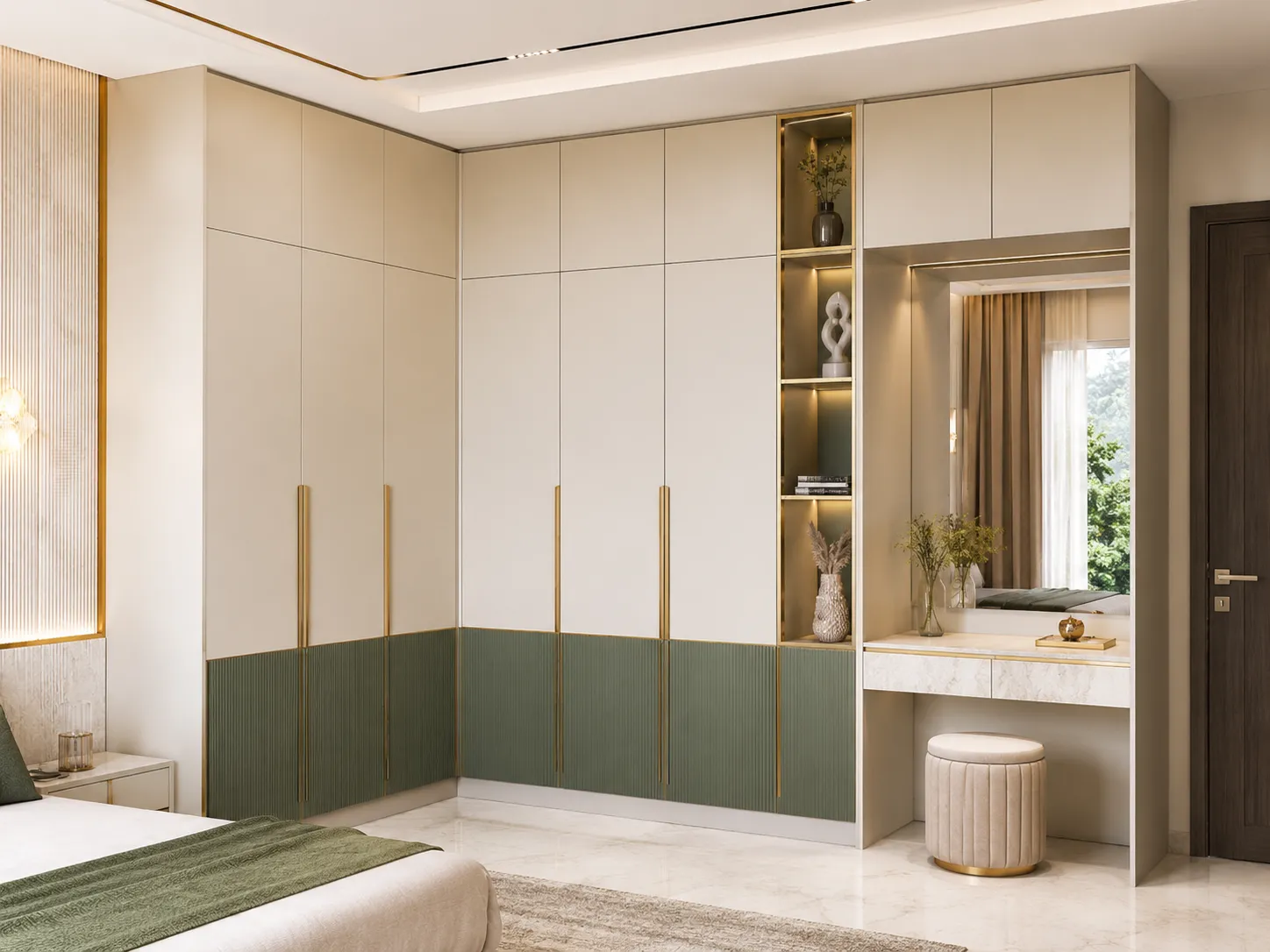 Wardrobe with Dressing Table Rohtak