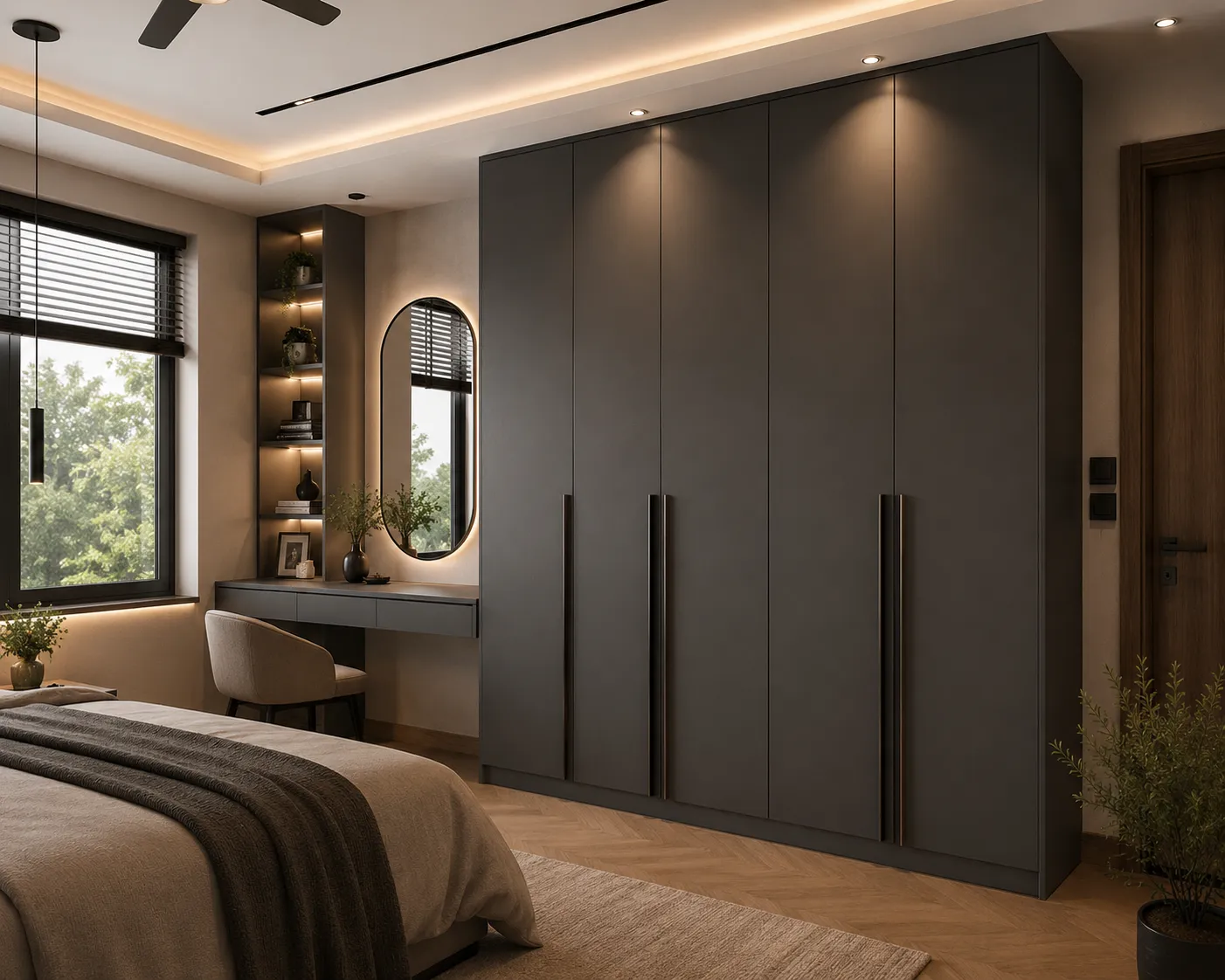 Wardrobe with Dressing Table Rohtak