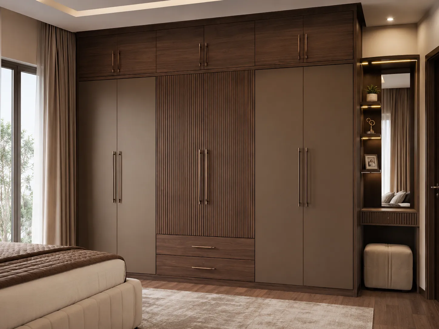 Wardrobe with Dressing Table Rohtak