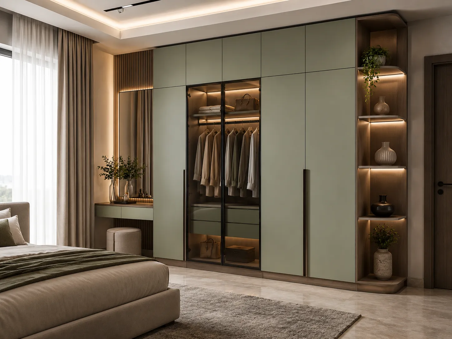 Wardrobe with Dressing Table Rohtak