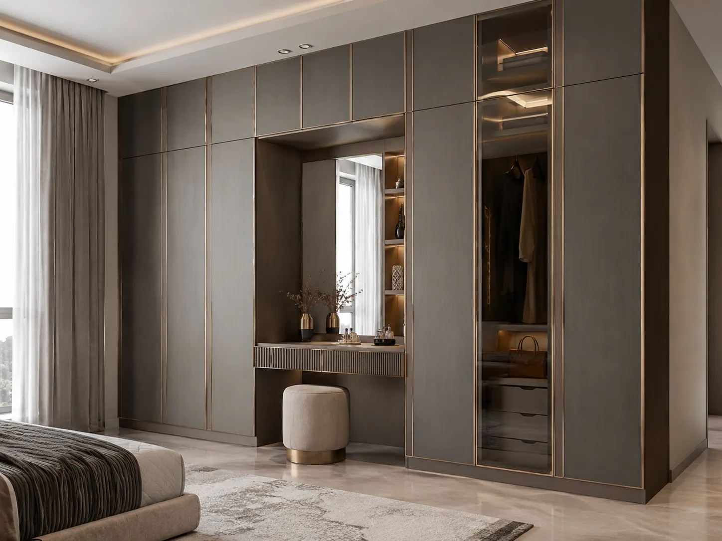 Wardrobe with Dressing Table Rohtak