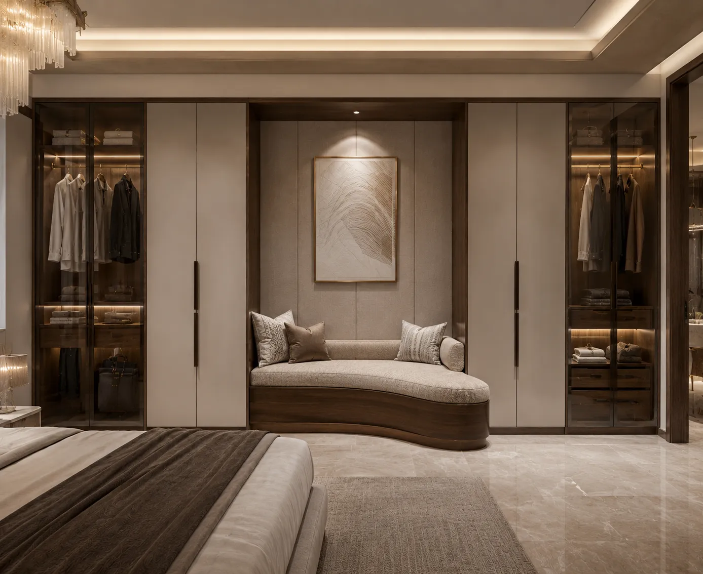 Wardrobe with Sitting Space Rohtak