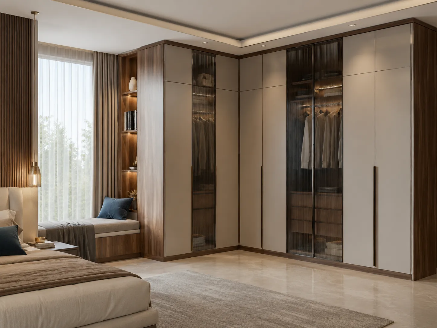 Wardrobe with Sitting Space Rohtak