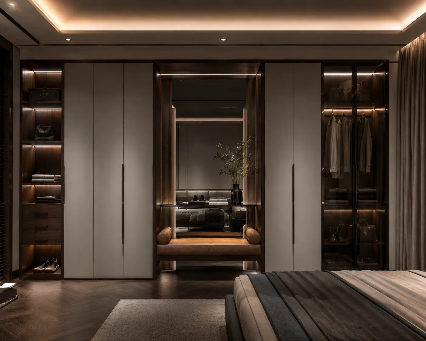 Wardrobe with Sitting Space Rohtak
